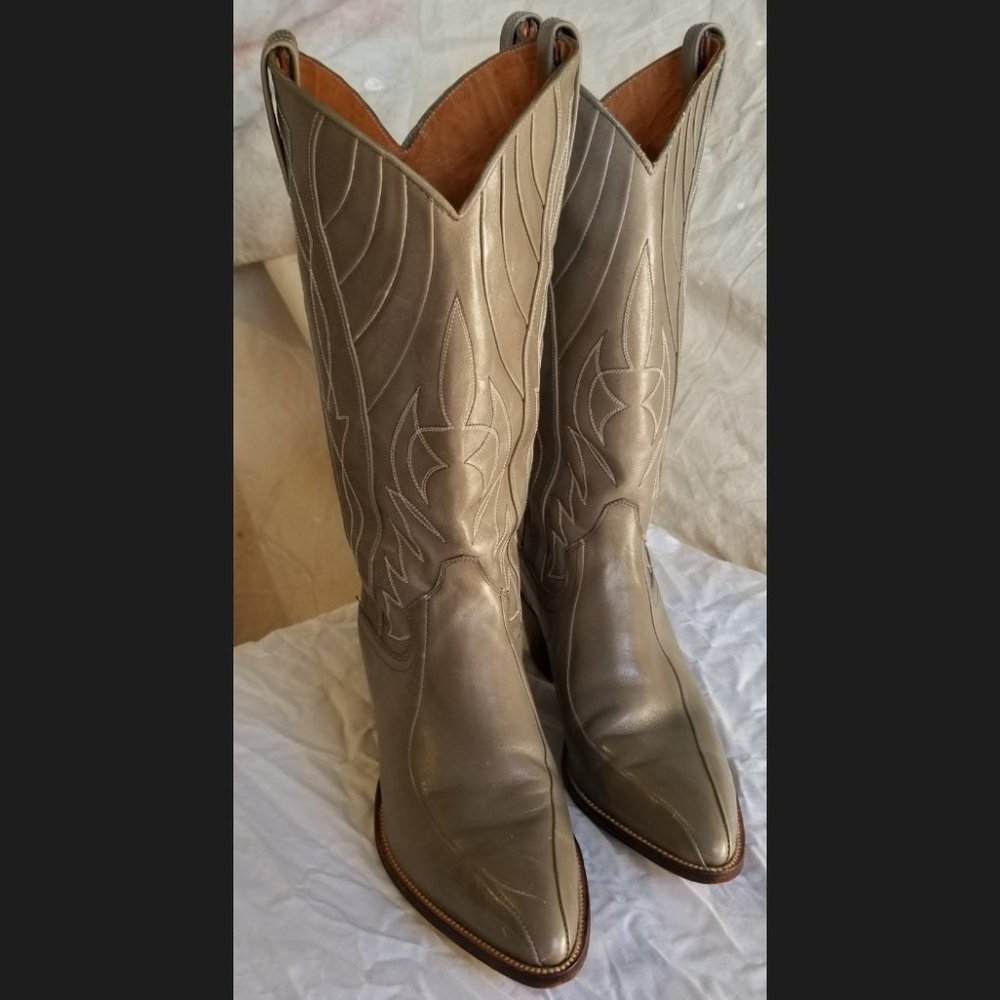 Dan Post Women’s Western/Cowboy Vintage Dress Boots 8A  Made in Spain